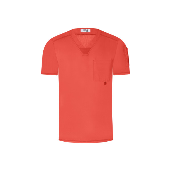 Pressure Scrub Top - Red / Rojo